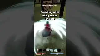 Breathing while doing a combo in DemonFall #demonfall #roblox