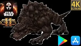 Zakkeg - BOSSFIGHT - Dxun - Star Wars: KOTOR II - 4K iOS Android iPhone  - Dark Side (Part 16a)