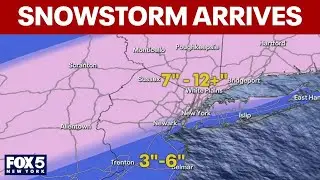 NYC snow update: What do the latest models say? Updated predicted totals