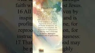 Bible Verse - 2 Timothy(3:15-17) KJV, #Jesus #love #Bibleverse,#faith,#Grace