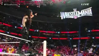 WWE Royal Rumble 2015 Defending Roman Reigns