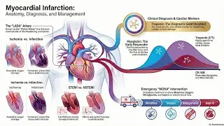 What Is Myocardial Infarction Heart Attack? Causes,Types,ECG Changes and Risk Factors|Complete Guide