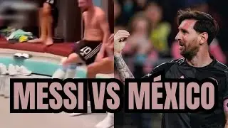 UNOS GESTOS INNECESARIOS DE LIONEL MESSI HACIA LOS MEXICANOS