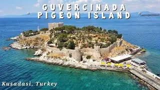 PİGEON İSLAND (GÜVERCİNADA) CASTLE TOUR KUSADASİ 2021 #castle #kusadasi #travelturkey