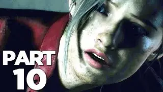RESIDENT EVIL 2 REMAKE Walkthrough Gameplay Part 10 - SPARK (RE2 CLAIRE)