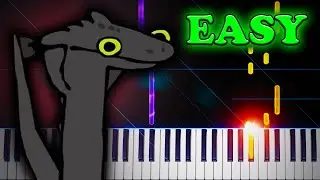 Driftveil City (from Pok&eacute;mon Black & White) - EASY Piano Tutorial