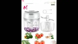 Electric Kitchen Food Chopper Mini Garlic Masher crusher USB Portable Meat Grinder Vegetable Chopper