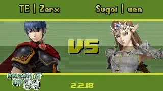 TE | Zerx (Marth) vs Sugoi |ven (Zelda) - SIU 89 - Wii U