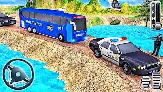 Police Bus Driving Simulator - Prisoner Transport Off Road Duty - Best Android GamePlay