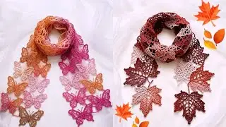 Modern Crochet Scarf PatternsCozy & Warm Crochet ScarvesTrending Crochet Scarf Ideas You&rsquo;ll Loveidea