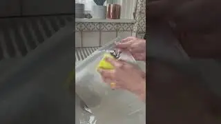 How to Clean and Dry Reusable Bags for Meal Prep #shorts