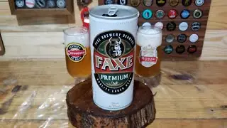 Cerveja Faxe - Premium Lager.