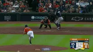 Jos&eacute; Urquidy's 7th strikeout of the game