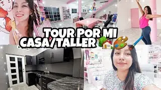 TOUR POR MI CASA/TALLER 🏡🎨🖌 | Vamos a la antigua habitación donde empezó todo.