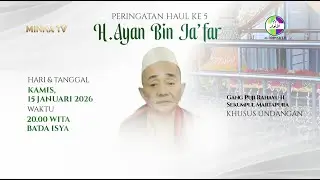 PERINGATAN ISRA WAL MI'RAJ  &  HAUL H. AYAN BIN JA'FAR