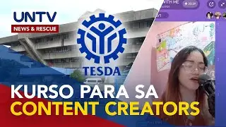 TESDA, may alok na kurso para sa content creation; Training centers, hinimok na makiisa