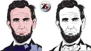 Abraham Lincoln. Drawing Tutorial