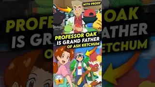 Ash Grandfather is Professor Oak ? #Shorts #Pokemon