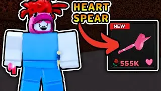 SHOWCASING THE HEART SPEAR IN ROBLOX FLAG WARS..