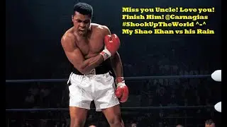 @Carnagias #PSN #Runandhideok #MK11 My #ShaoKhan vs his #Rain My Uncle Muhammad Ali LvL Pwn #HEQUIT