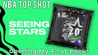 Opening My First NBA Top Shot Pack - Seeing Stars - Exploring the Digital Collectibles Platform