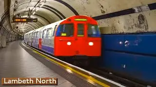 Северный Ламбет | Линия Бейкерлоо : Лондонский метрополитен ( 1972 Tube Stock )