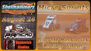 Shellhammers Speedway | August 24, 2024 *PA Micro Sprints* FULL RACE