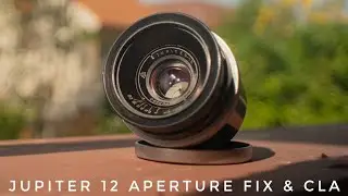 Jupiter 12 Aperture Cleaning And Broken Pin Fix