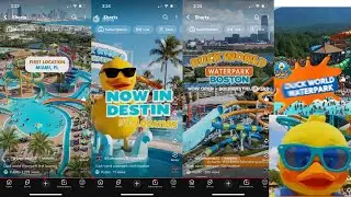 All of the duck world waterpark locations