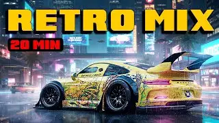 Cyberpunk Night Ride 🚗 Dreamwave Instrumental 🌧️ Rainy Streets & Positive Energy ⚡ Synthwave Driving