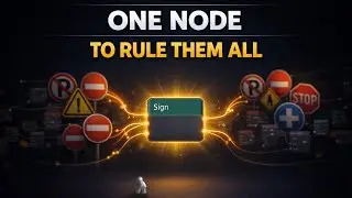 Procedural Traffic Signs in Blender &ndash; Geometry Nodes (Part 2)