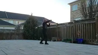 Master Eric Chu 朱建霖師傅，(7 Stars Praying Mantis)..