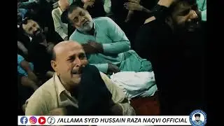 New majlis shahdat bibi syeda s.a by Allama Syed Hussain Raza Naqvi