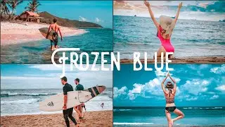 Frozen blue presets - lightroom mobile presets free Dng | lightroom editing | editing tutorial