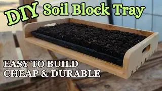 DIY Garden Hack - Make A Professional Soil Tray For CHEAP