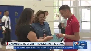 Canutillo graduate enlist in USMC after his probation
