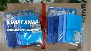 UNBOXING CRAFT SWAP BOX FROM @aandvcrafts