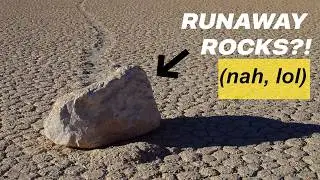 The Sailing Rocks of Death Valley