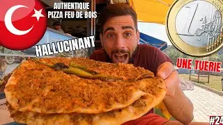 JE TESTE LA PIZZA LA MOINS CHERE AU MONDE EN TURQUIE  : 1€ (ÖLÜDENIZ)🇹🇷