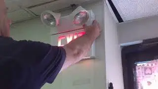 Easy Exit sign repair