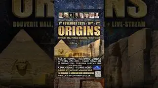 Конференция Origins | 1 ноября 2025 г. | Уилтшир, Великобритания + прямая трансляция