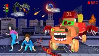 There's Horor Secret Place Mater Burger Haunted Yuta Mio 😱 SAKURA SCHOOL SIMULATOR