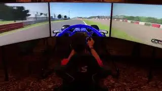 Pierre Gasly on Sector One Simulator, motion by D-BOX