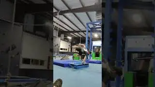 Back full off one leg with momentum setup? I'm not sure. Done by Josiah, the prickly pear
