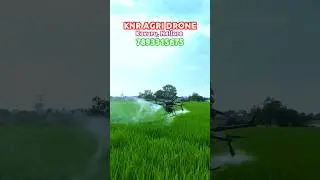 Best way of experience Spraying from KNR Agri Drone service #knragridrone #knreddy #dronesprayer