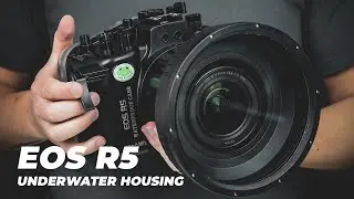 SeaFrogs 40m/130ft Underwater camera housing for Canon EOS R5