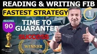 Fastest Strategy for Reading and Writing Fill in the Blanks - 90 Guaranteed | Edutrainex PTE