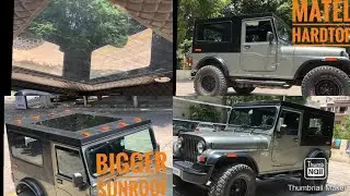 Full customize THAR Modified big moon roof 32 in tyreDH THAR MODIFICATION AMRITSAR 9888993343