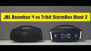 JBL Boombox 4 vs Tribit StormBox Blast 2