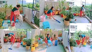 🌺बिना househelper कैसे करती हूँ🤷&zwj;♀️सुबह 5: से 7:30 तक💁&zwj;♀️सबके उठने से पहले A to Z सारे काम 💕